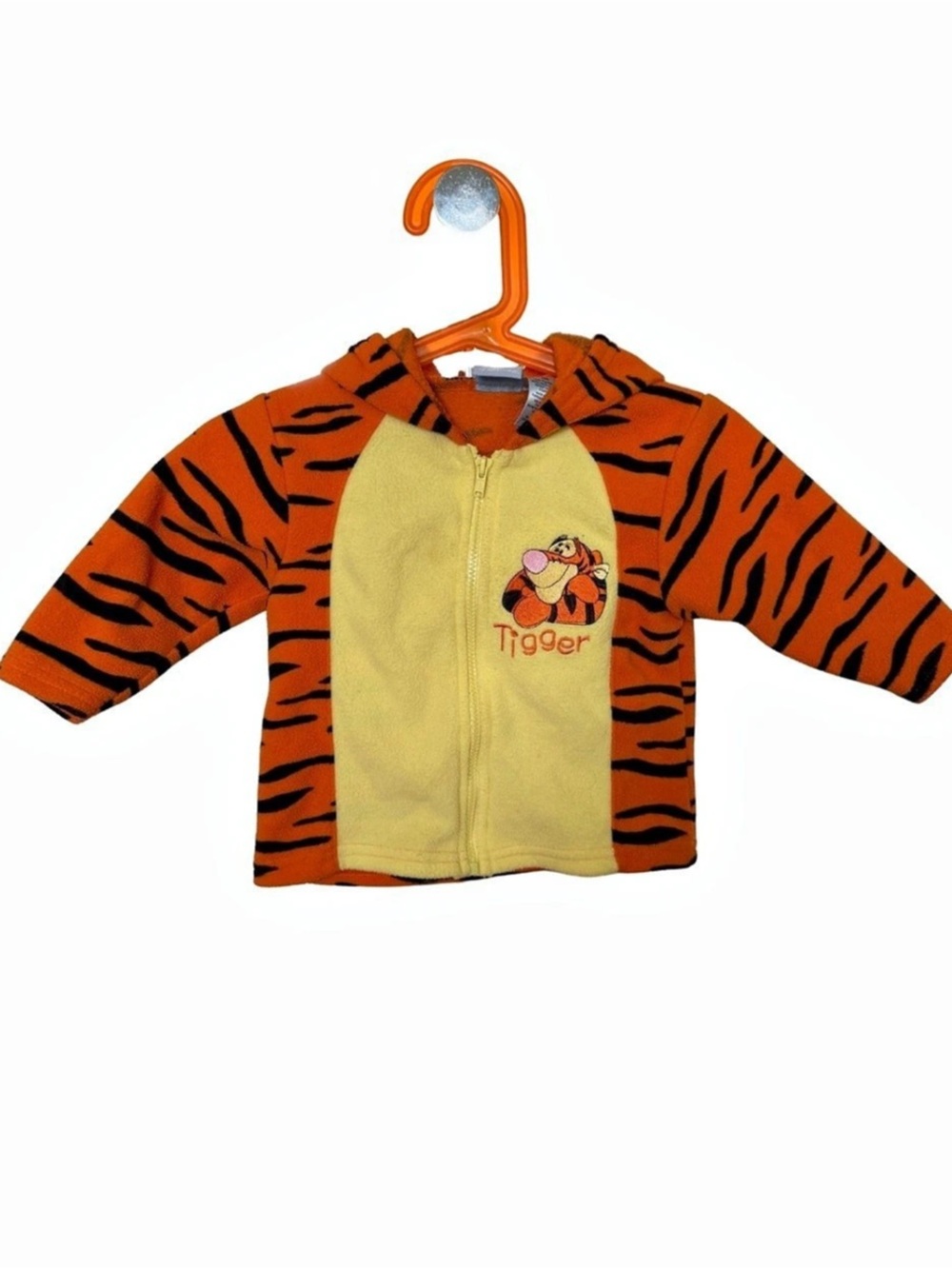 Vintage Disney Tigger 12M Hooded Fleece Jacket Winnie the Pooh